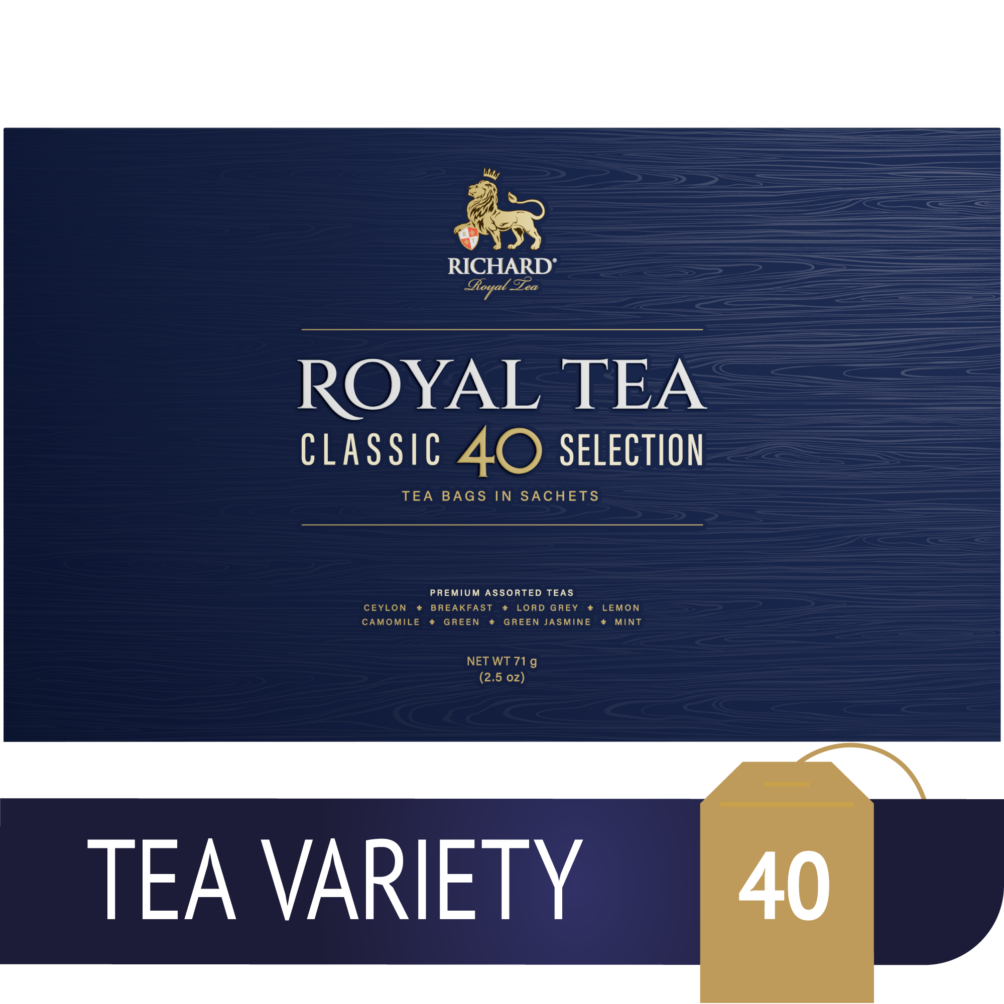 ROYAL TEA CLASSIC SELECTION 40 filteres prémium tea válogatás