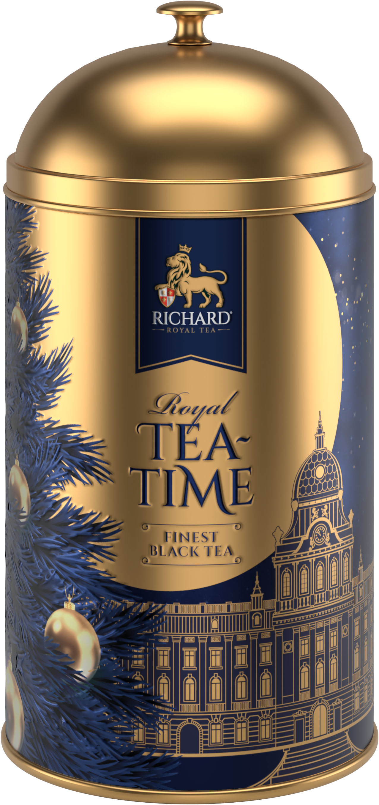 Richard "Királyi Teaidő", szálas fekete tea, fémdobozos 60g