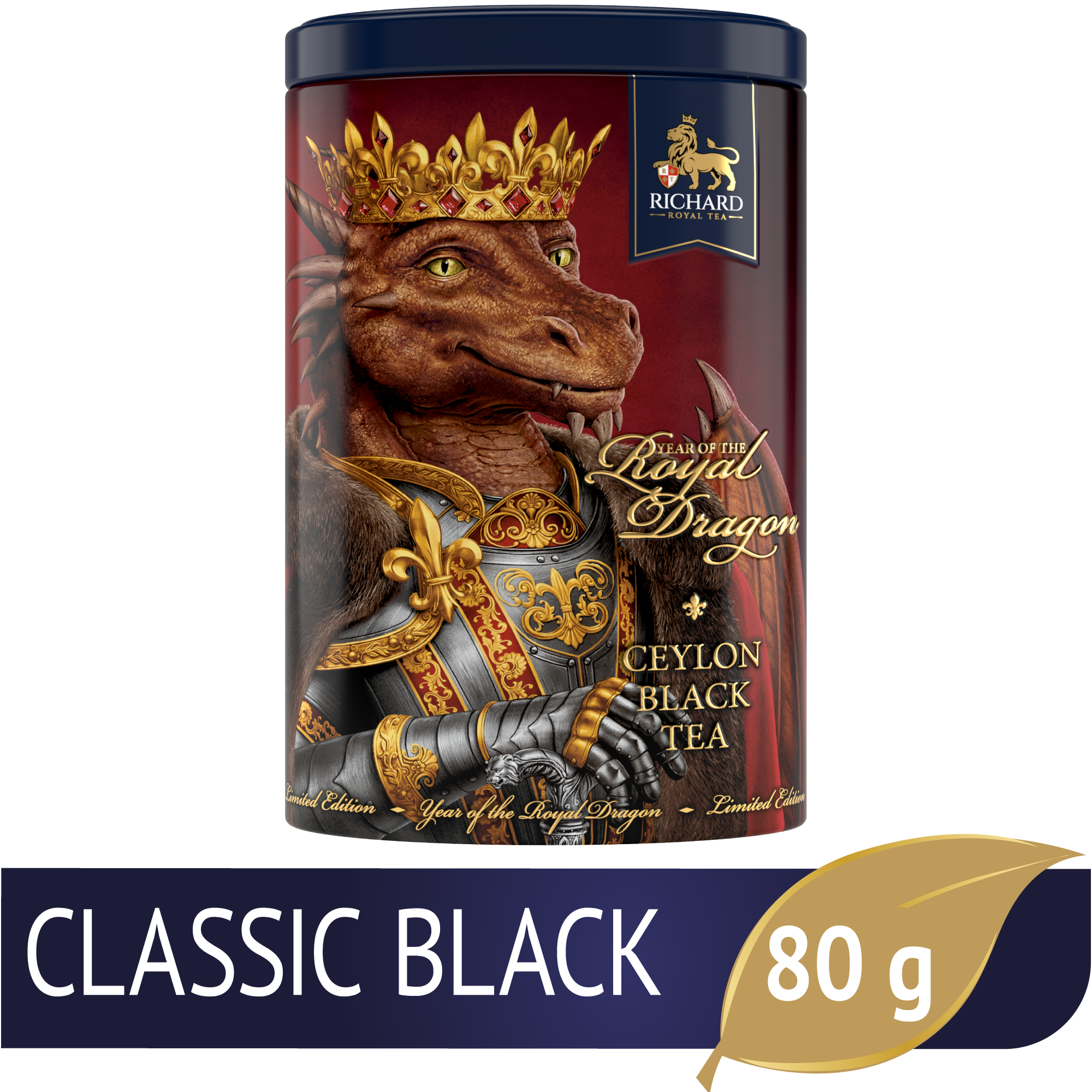Richard Royal A Sárkány Éve, Sárkány Király, fekete szálas tea, 80g
