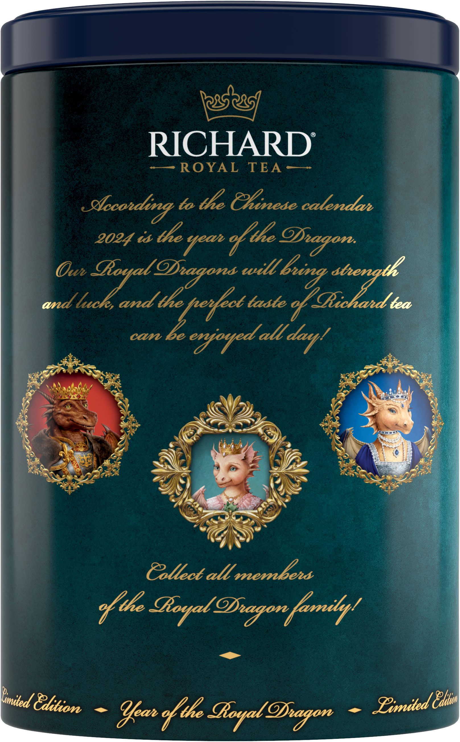 Richard Royal A Sárkány Éve, Sárkány Hercegnő, fekete szálas tea, 80g