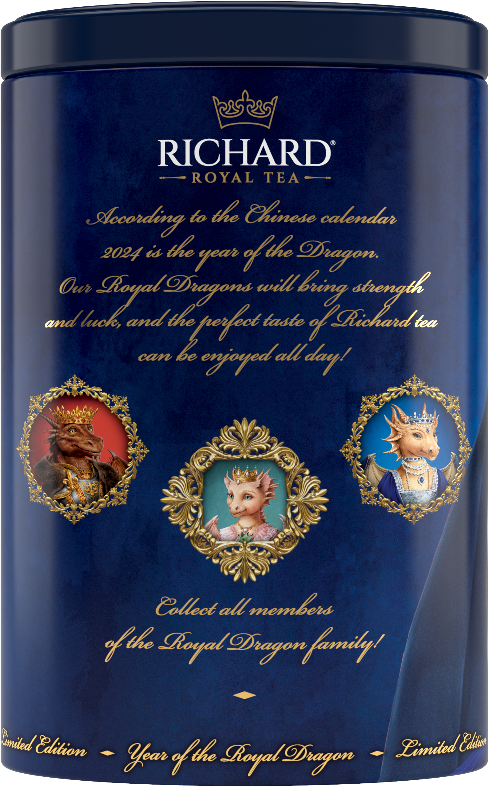 Richard Royal A Sárkány Éve, Sárkány Királynő, fekete szálas tea, 80g