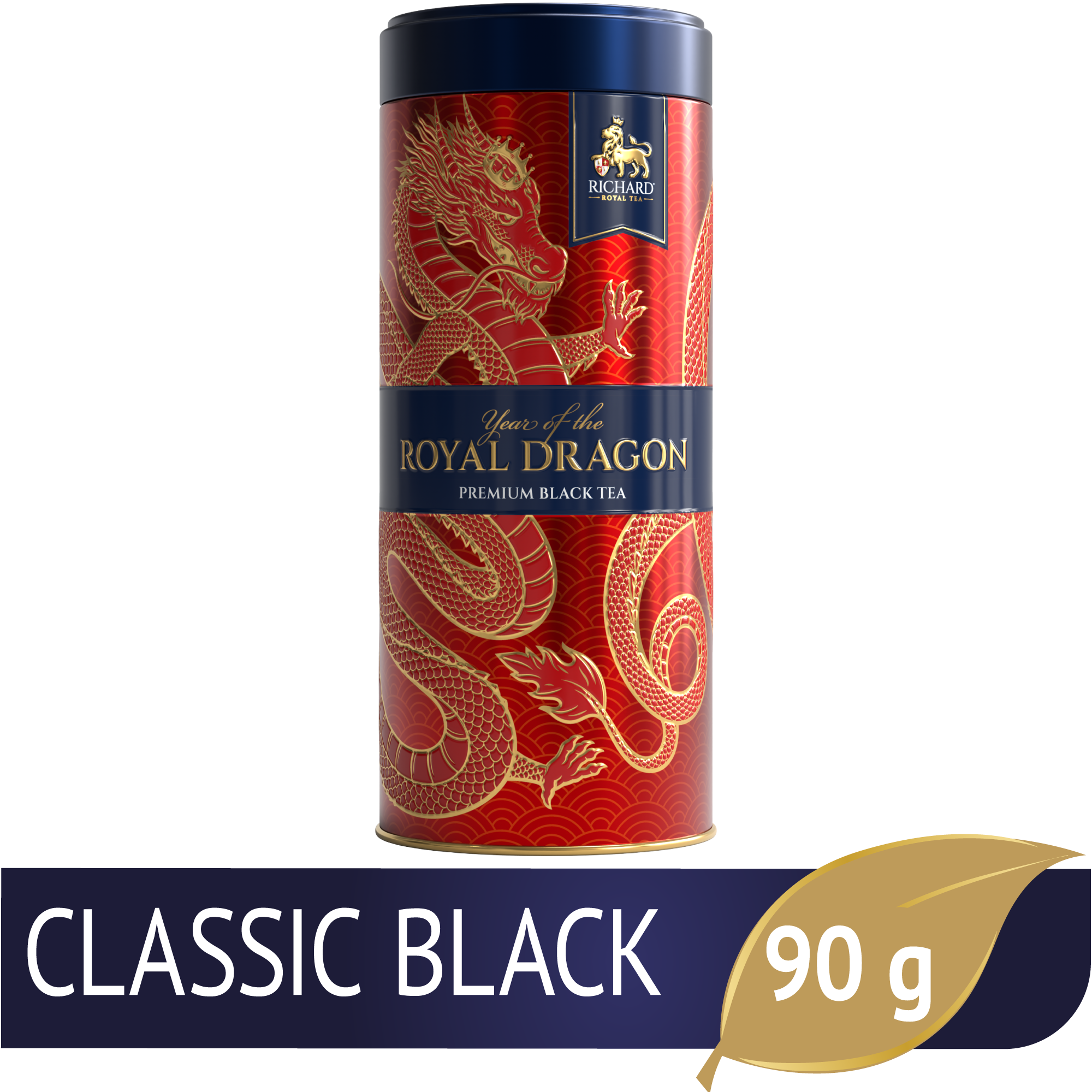 Richard Royal A Sárkány Éve, Vörös Sárkány, fekete szálas tea, 90g