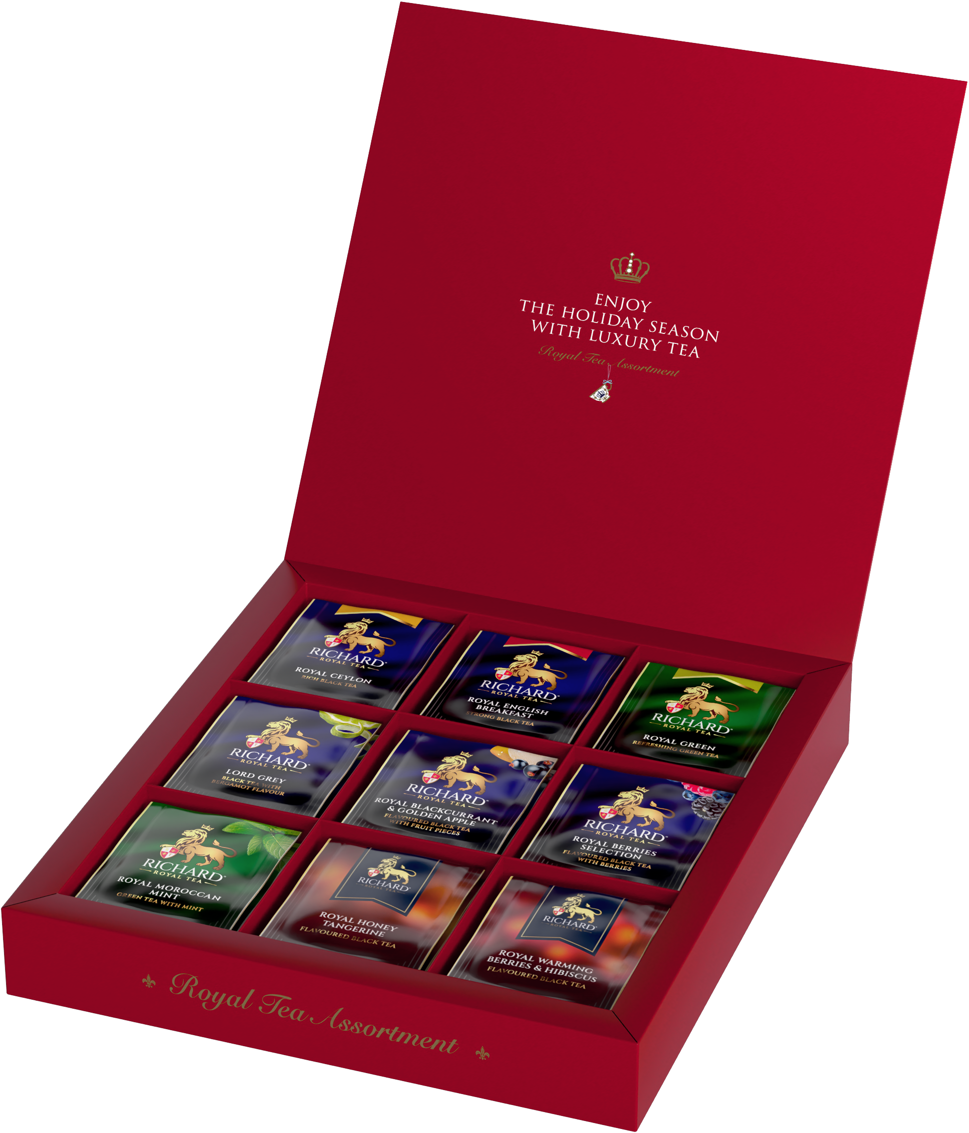 Richard Royal All The Best Wishes karácsonyi teaválogatás, 36 filteres Richard Tea