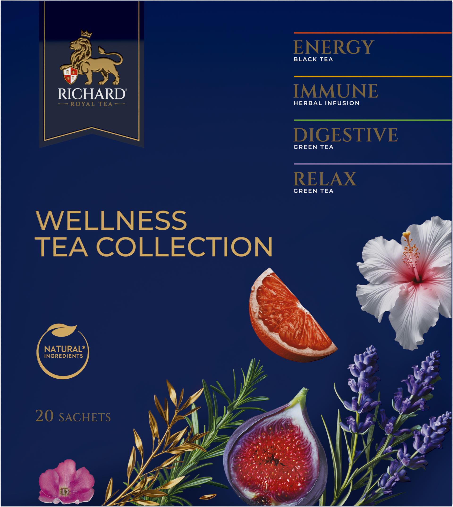 Richard Royal Wellness Tea Collection 31g Richard Royal Tea