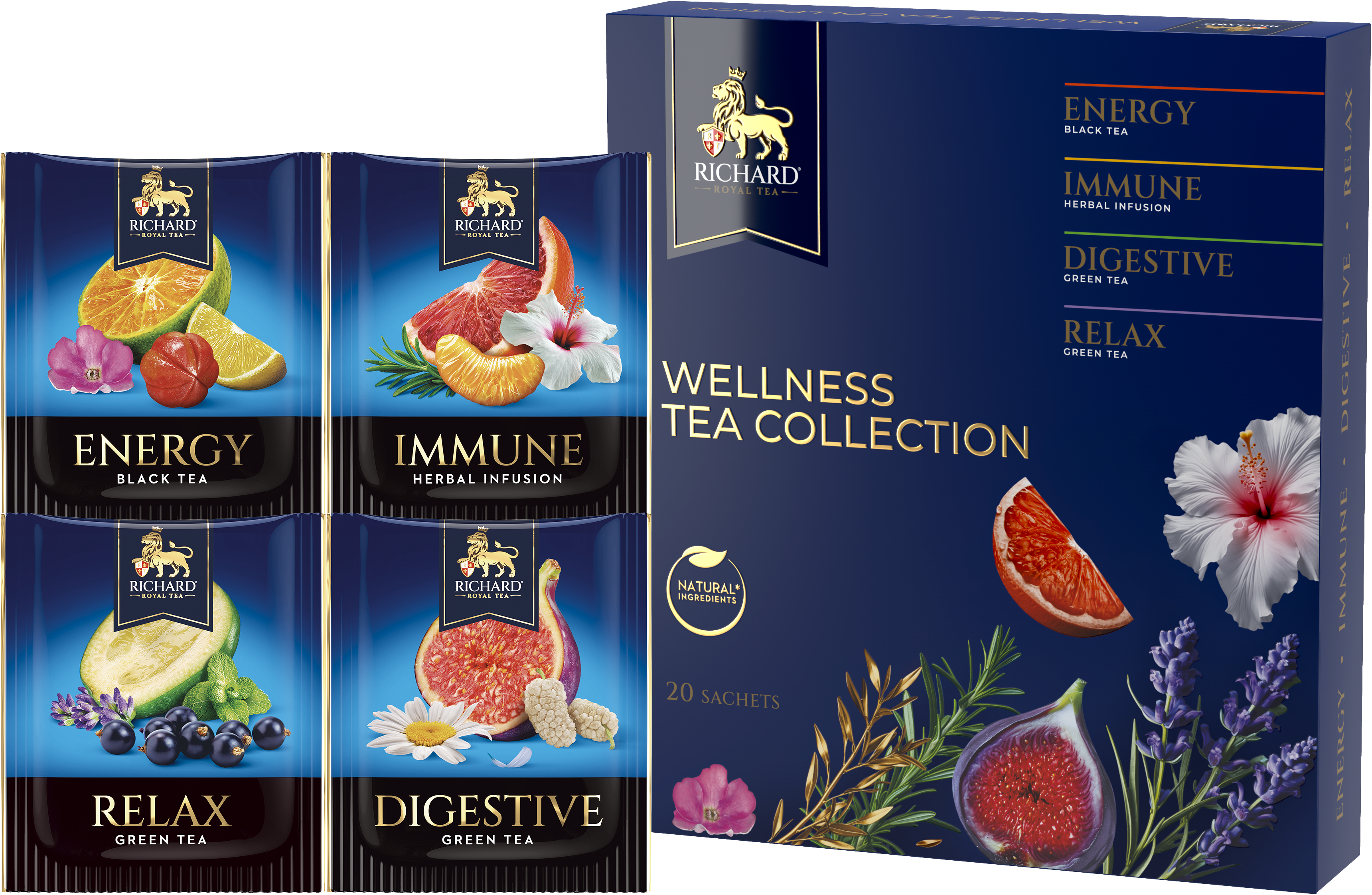Richard Royal Wellness Tea Collection 31g Richard Royal Tea