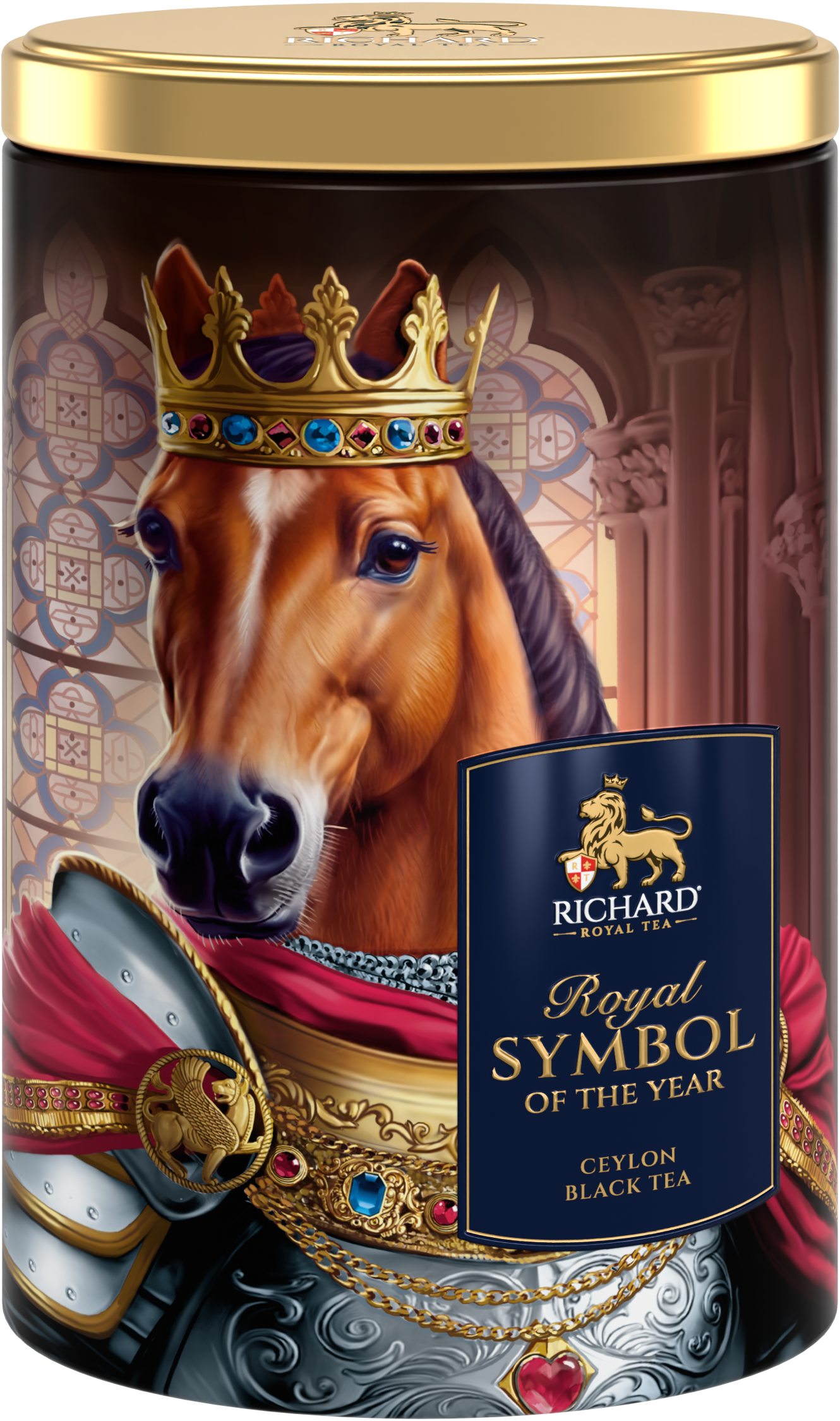 Richard Year of the Royal Horse, King, fekete szálas tea, 80g Richard Royal Tea