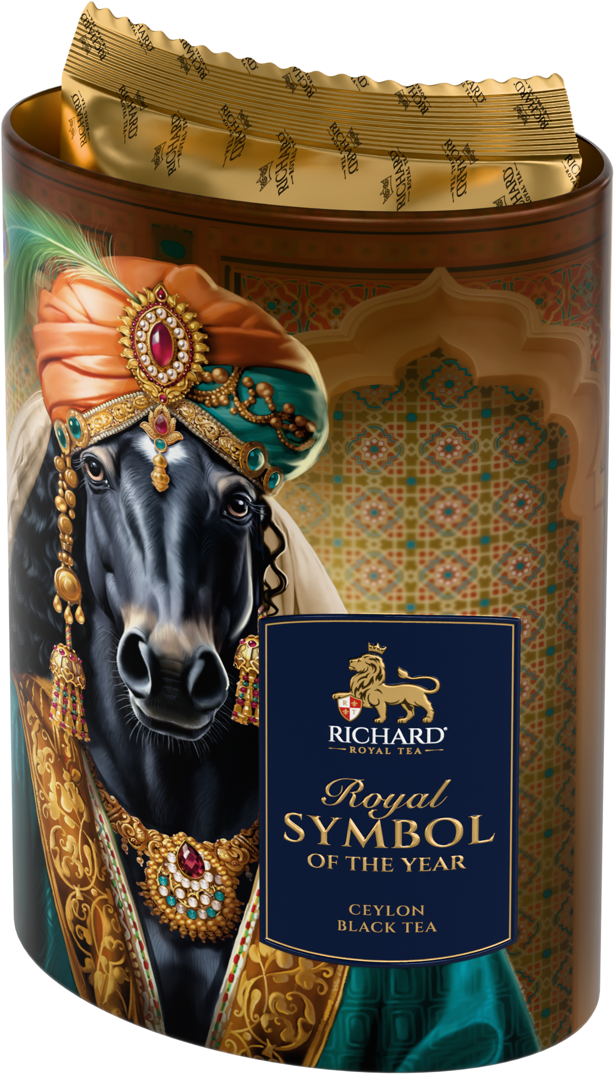 Richard Year of the Royal Horse, Prince, fekete szálas tea, 80g Richard Royal Tea