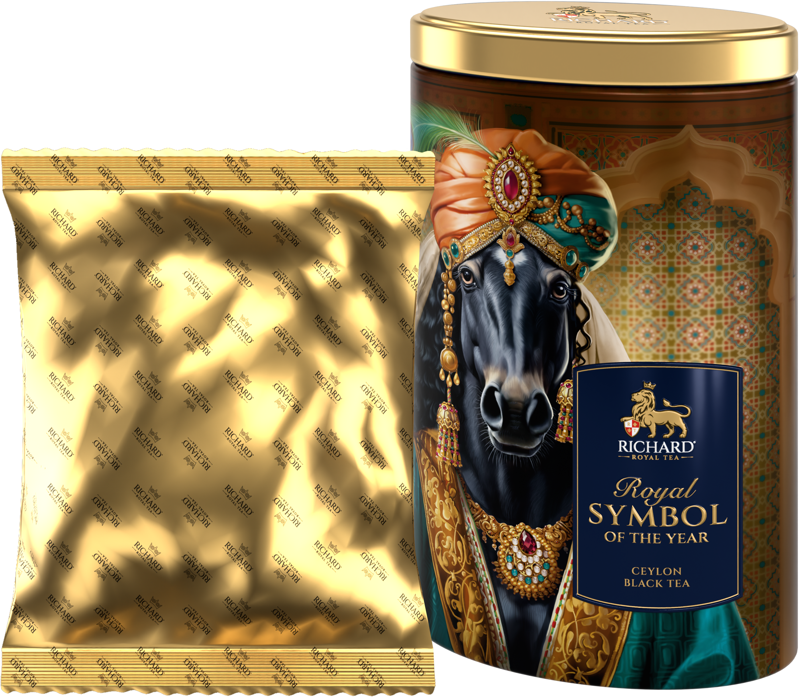 Richard Year of the Royal Horse, Prince, fekete szálas tea, 80g Richard Royal Tea