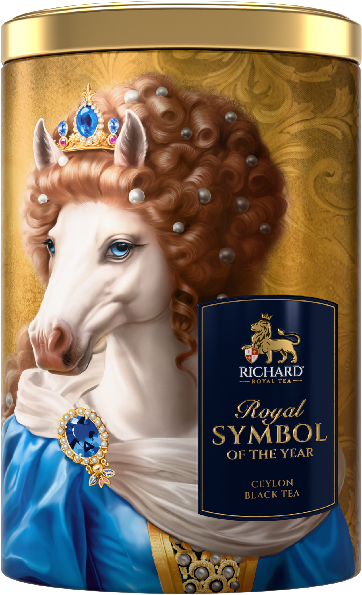 Richard Year of the Royal Horse, Queen, fekete szálas tea, 80g Richard Royal Tea