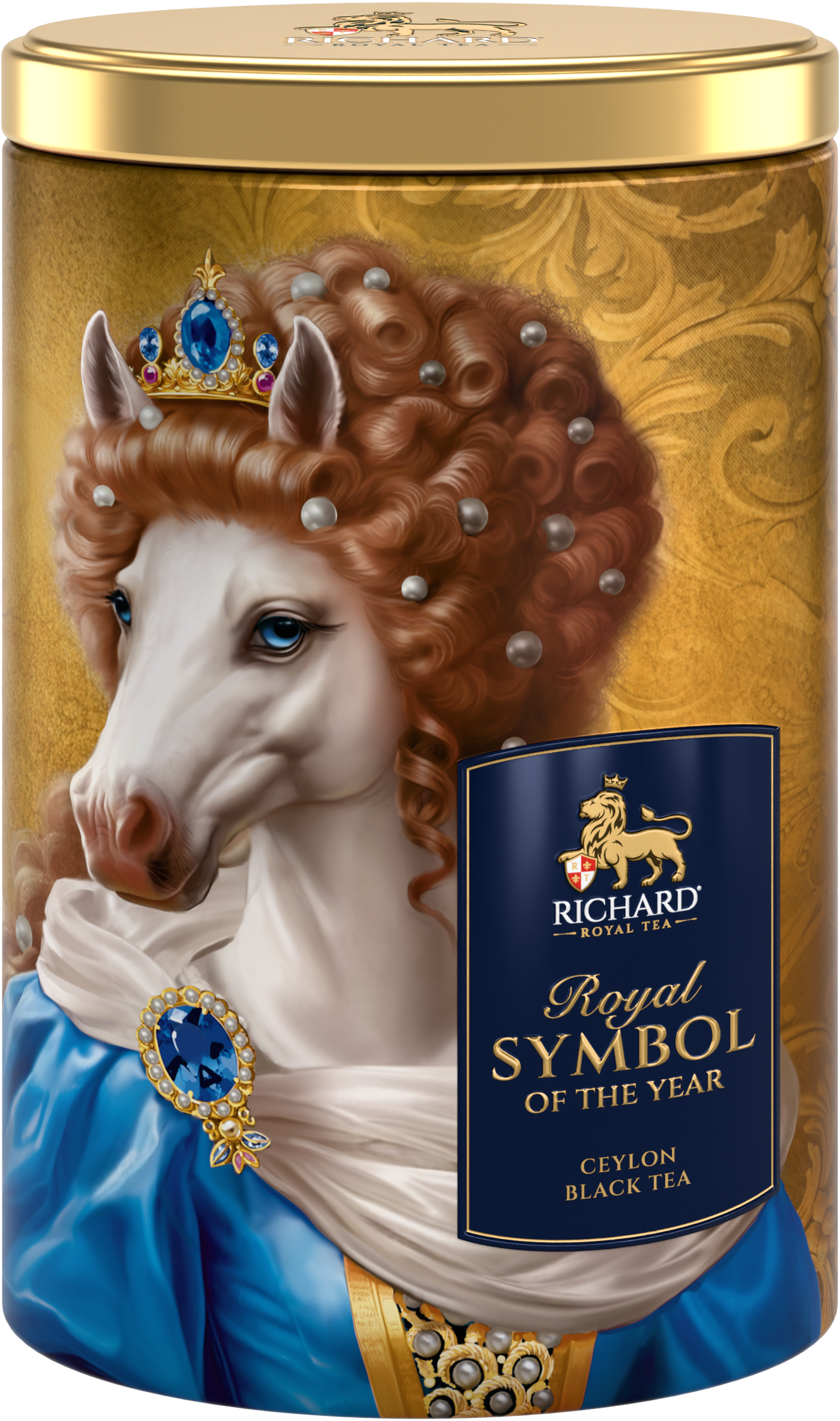 Richard Year of the Royal Horse, Queen, fekete szálas tea, 80g Richard Royal Tea
