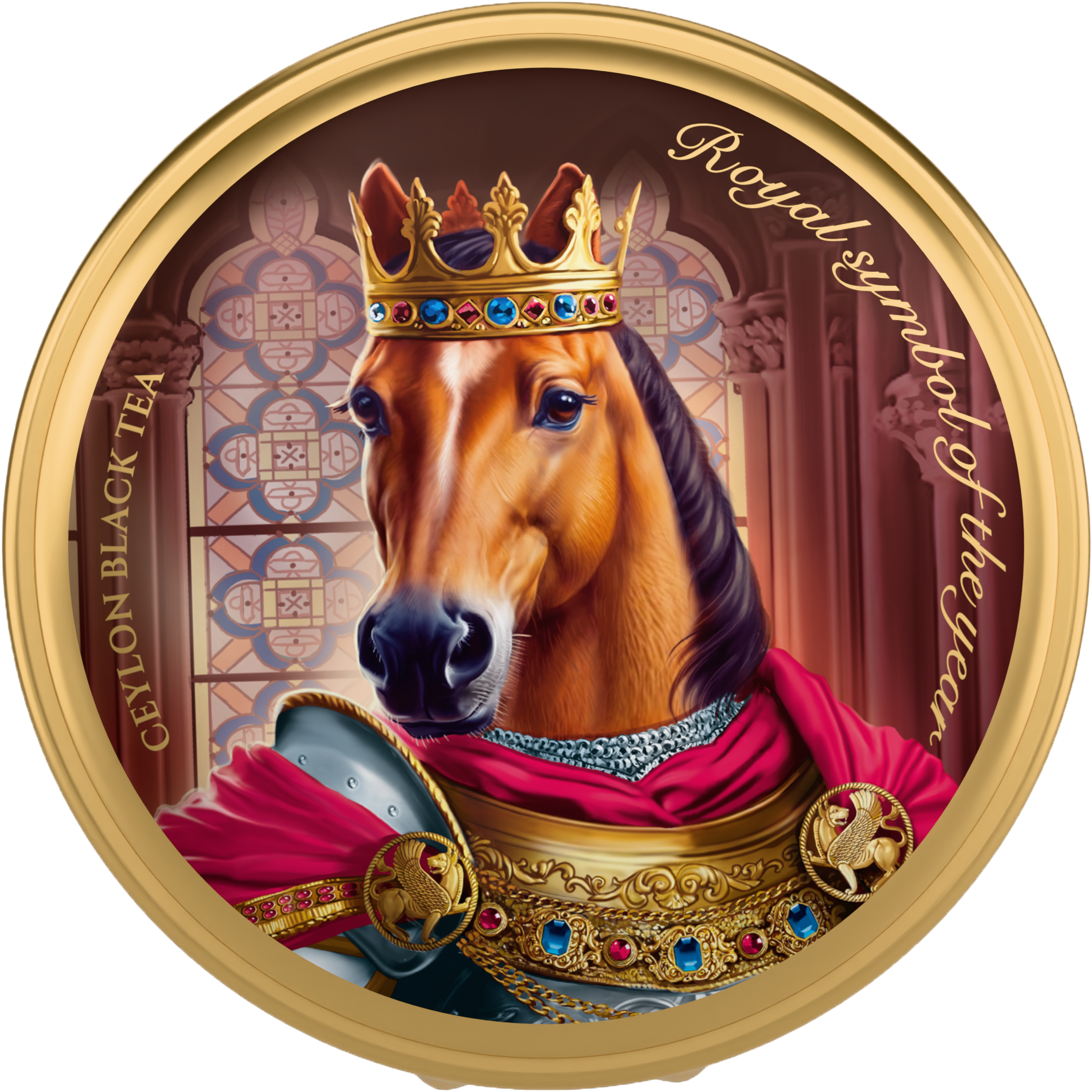 Richard Year of the Royal Horse, King, fekete szálas tea, 40g Richard Royal Tea