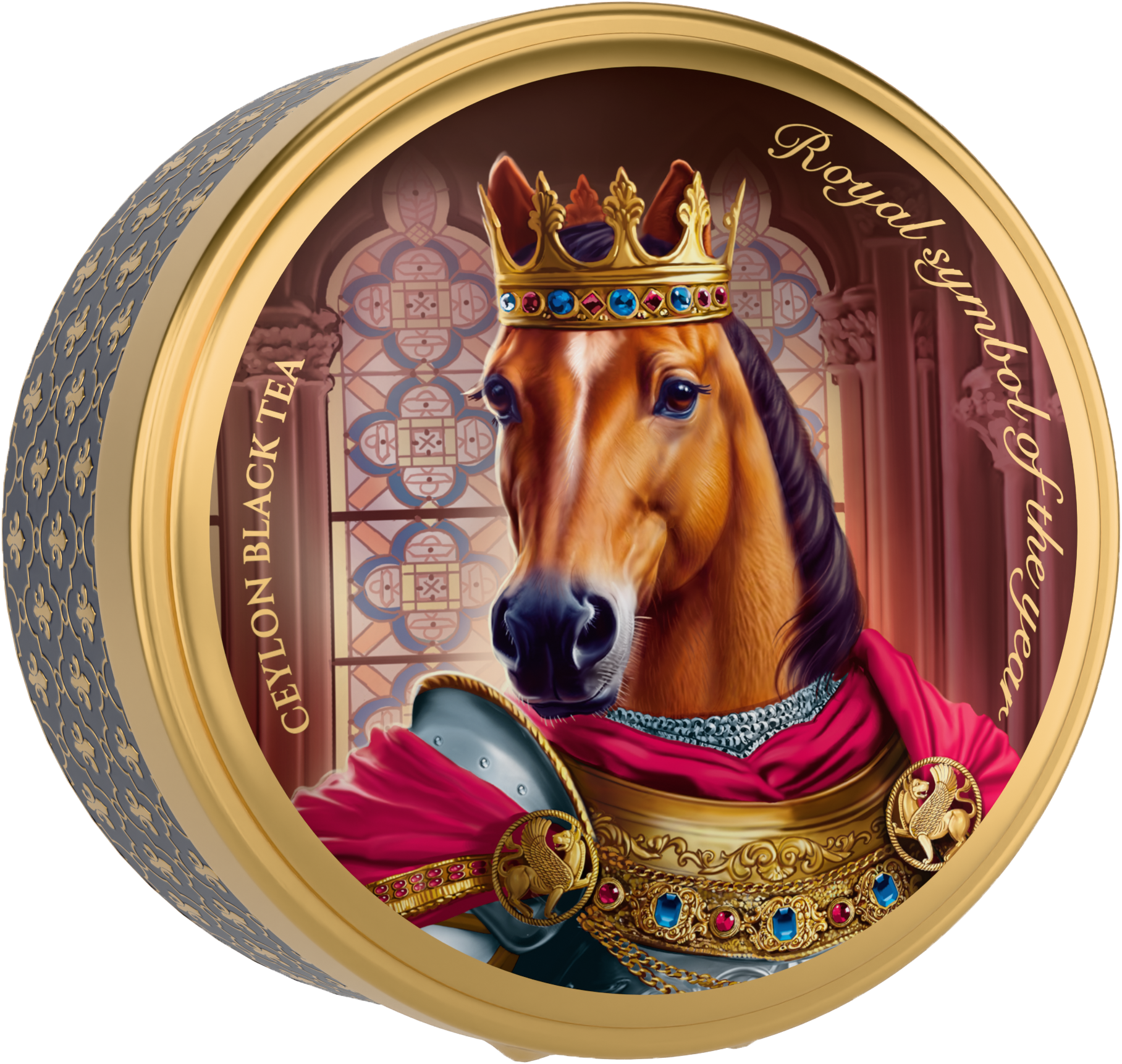 Richard Year of the Royal Horse, King, fekete szálas tea, 40g Richard Royal Tea