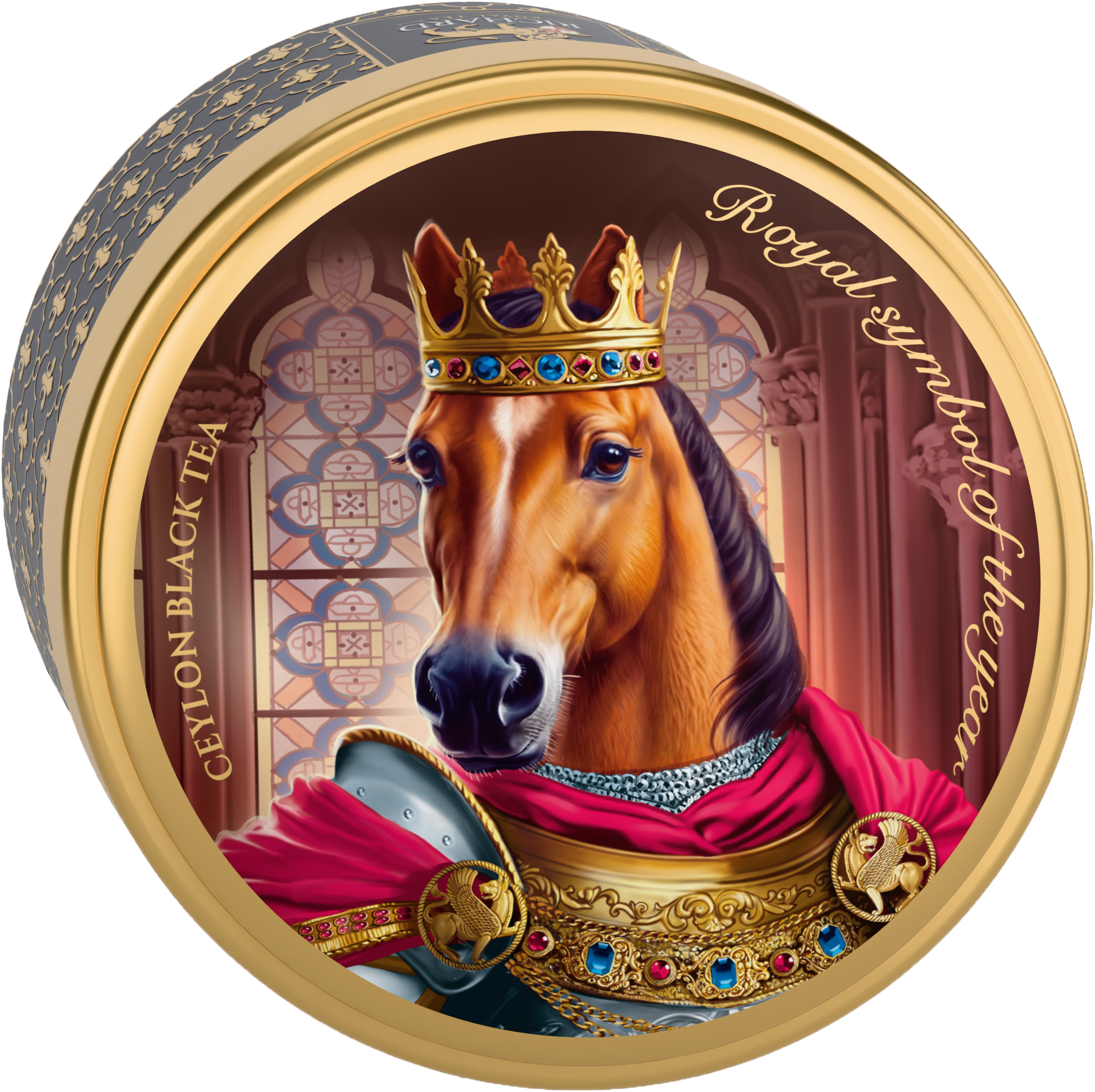 Richard Year of the Royal Horse, King, fekete szálas tea, 40g Richard Royal Tea