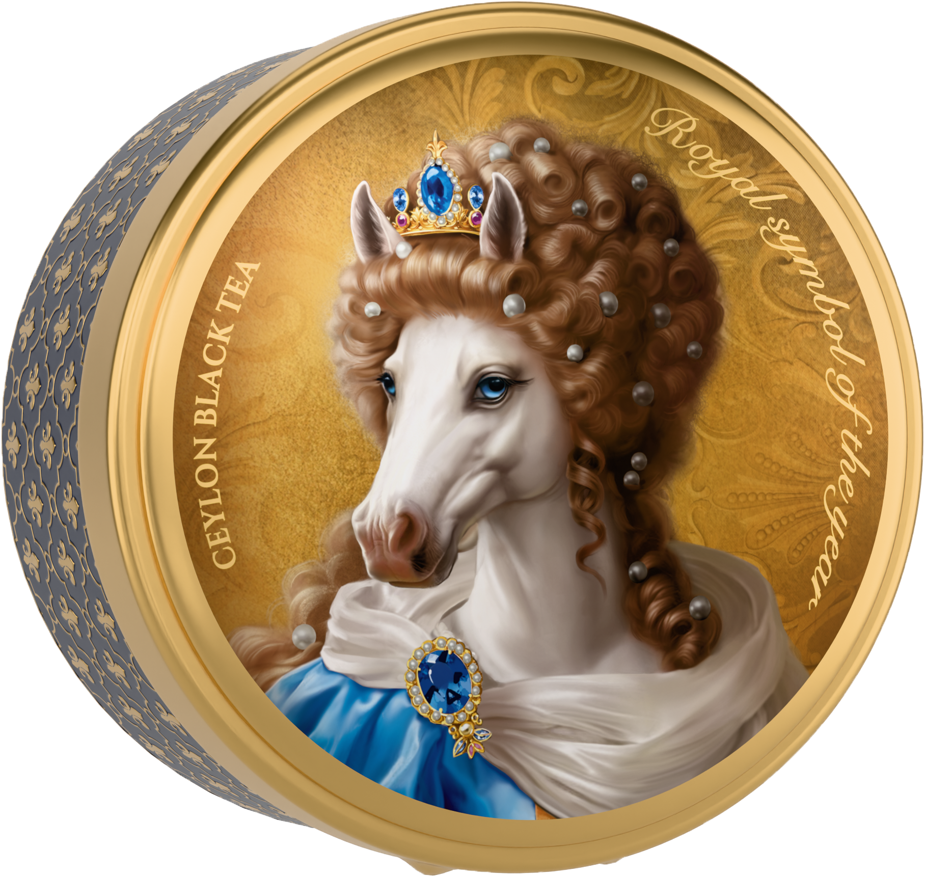 Richard Year of the Royal Horse, Queen, fekete szálas tea, 40g Richard Royal Tea