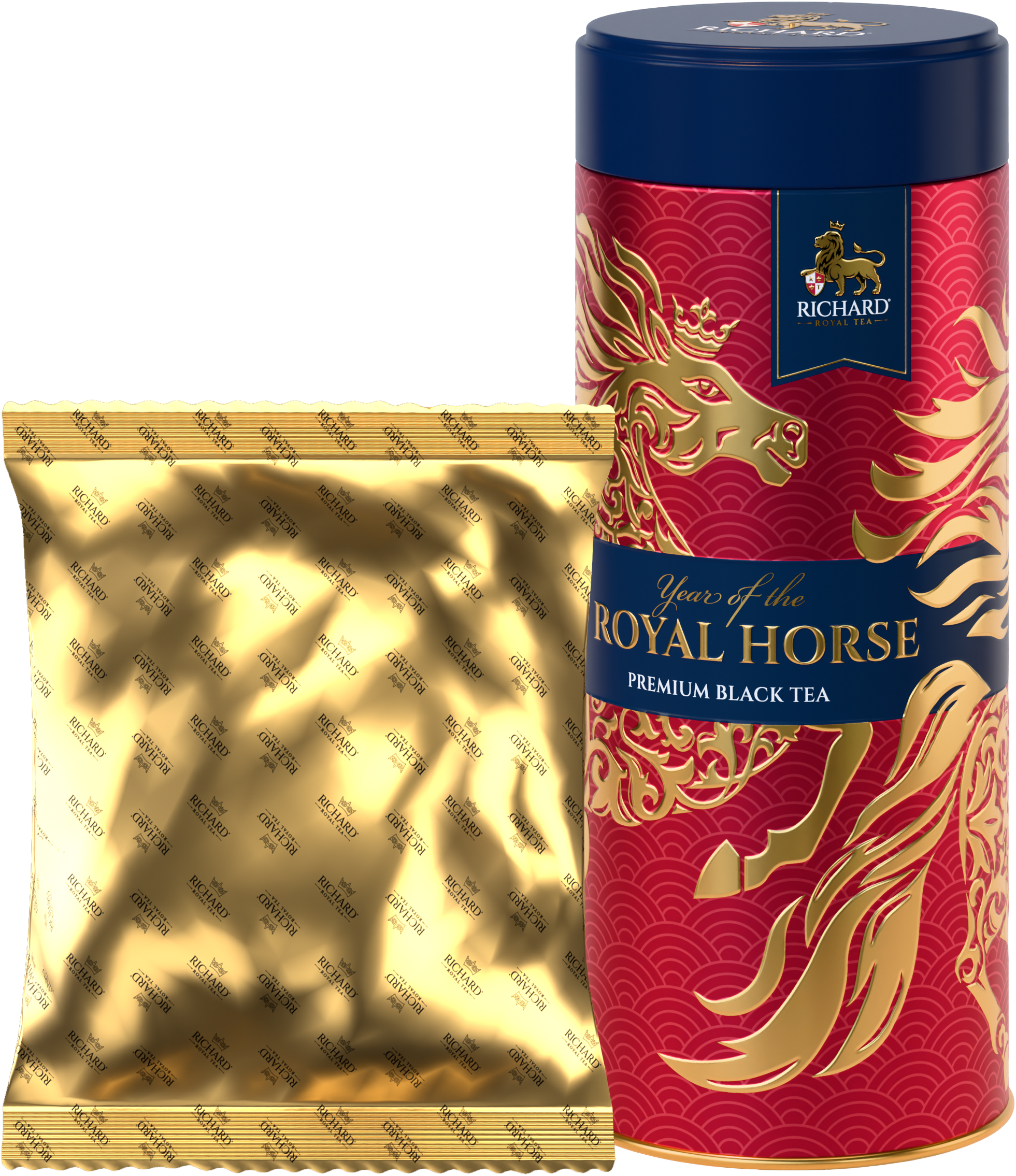 Richard Year of the Royal Horse, Királyi Ló,fekete szálas tea, 90g Richard Royal Tea
