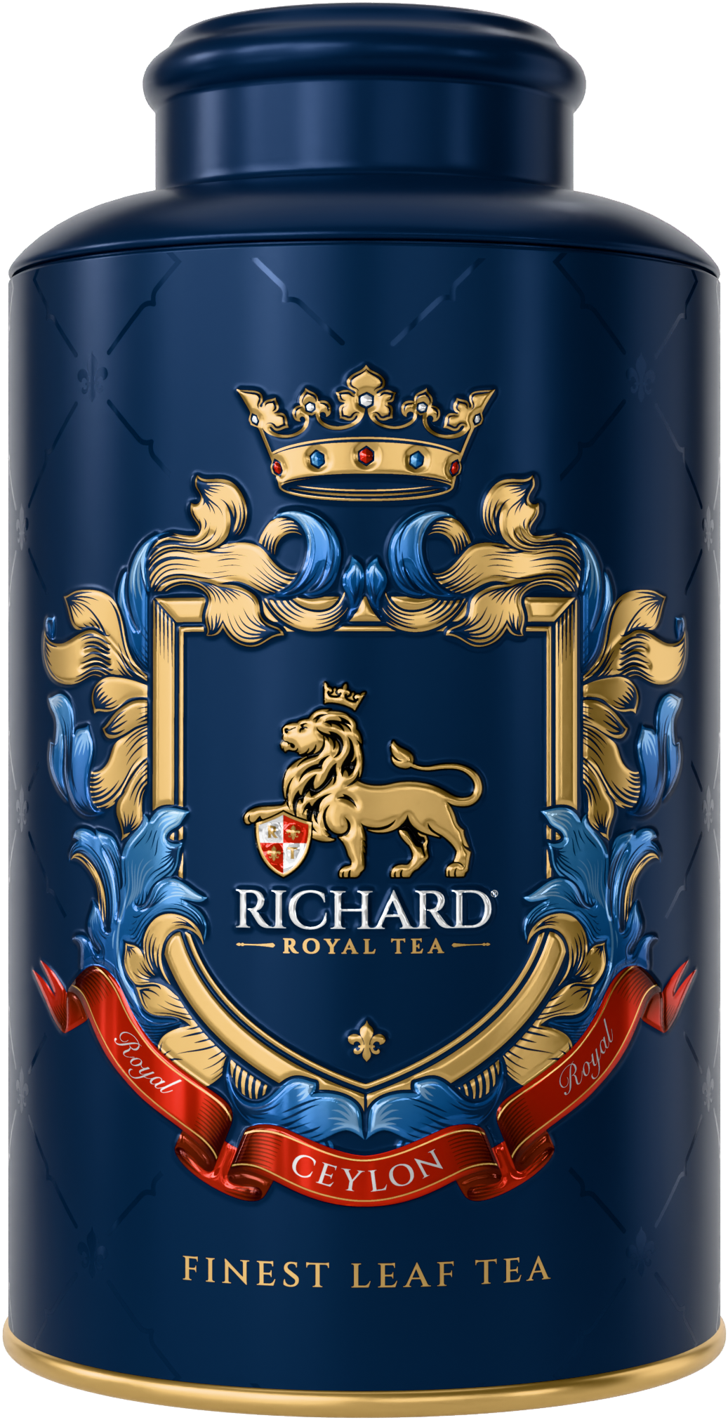 Richard Royal Ceylon, prémium fémdobozos szálas tea, 180g Richard Royal Tea