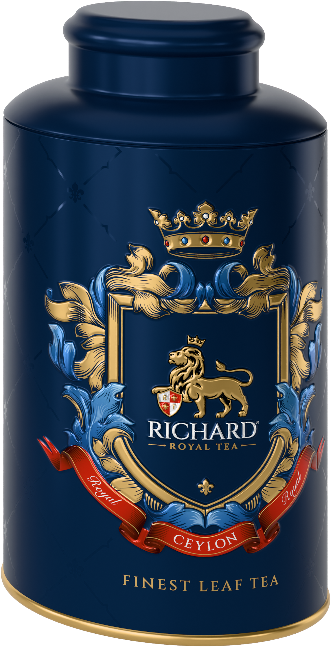 Richard Royal Ceylon, prémium fémdobozos szálas tea, 180g Richard Royal Tea