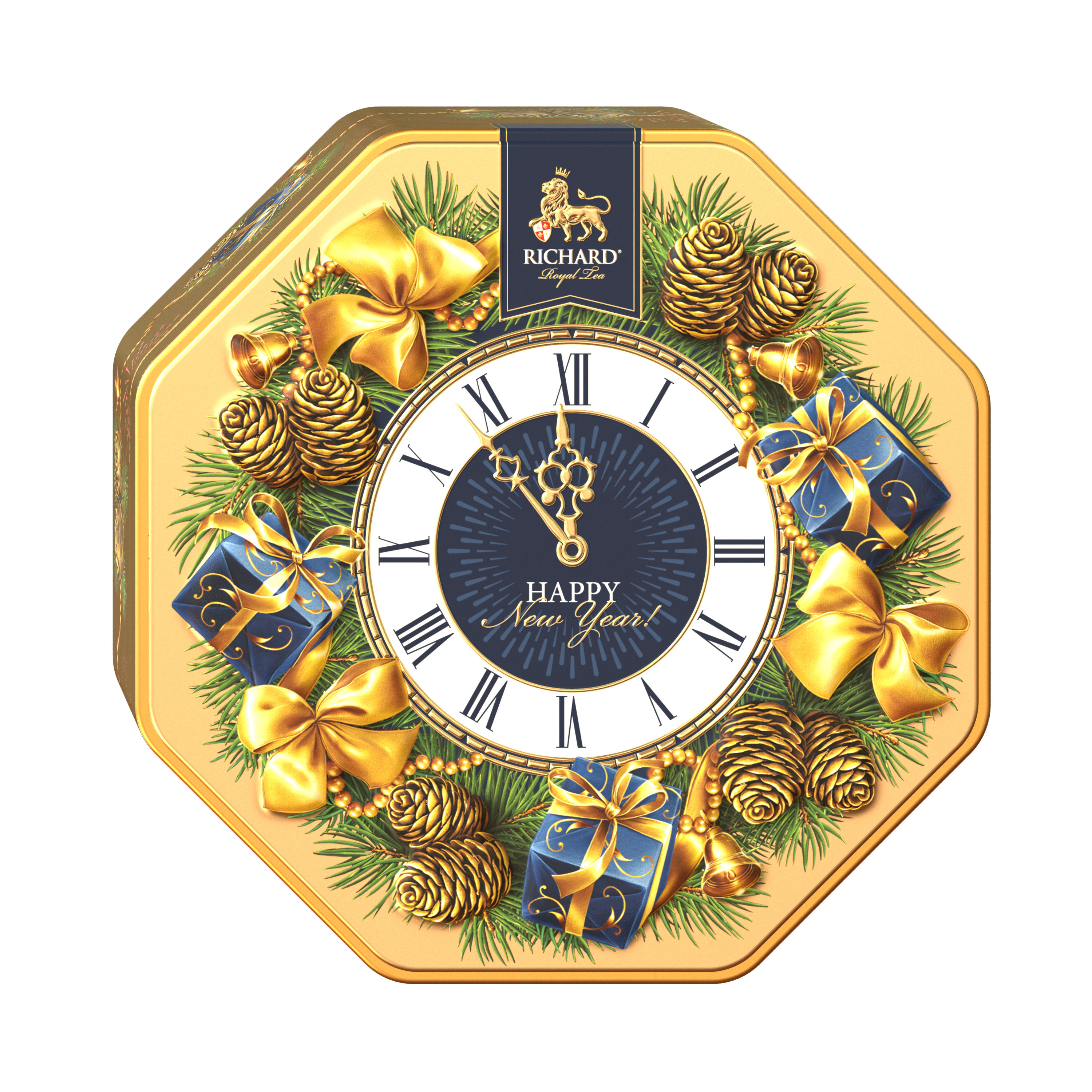 Copy of Richard Royal "Csillogó Új Évet", fekete tea, szálas, 80g, GOLD Richard Tea