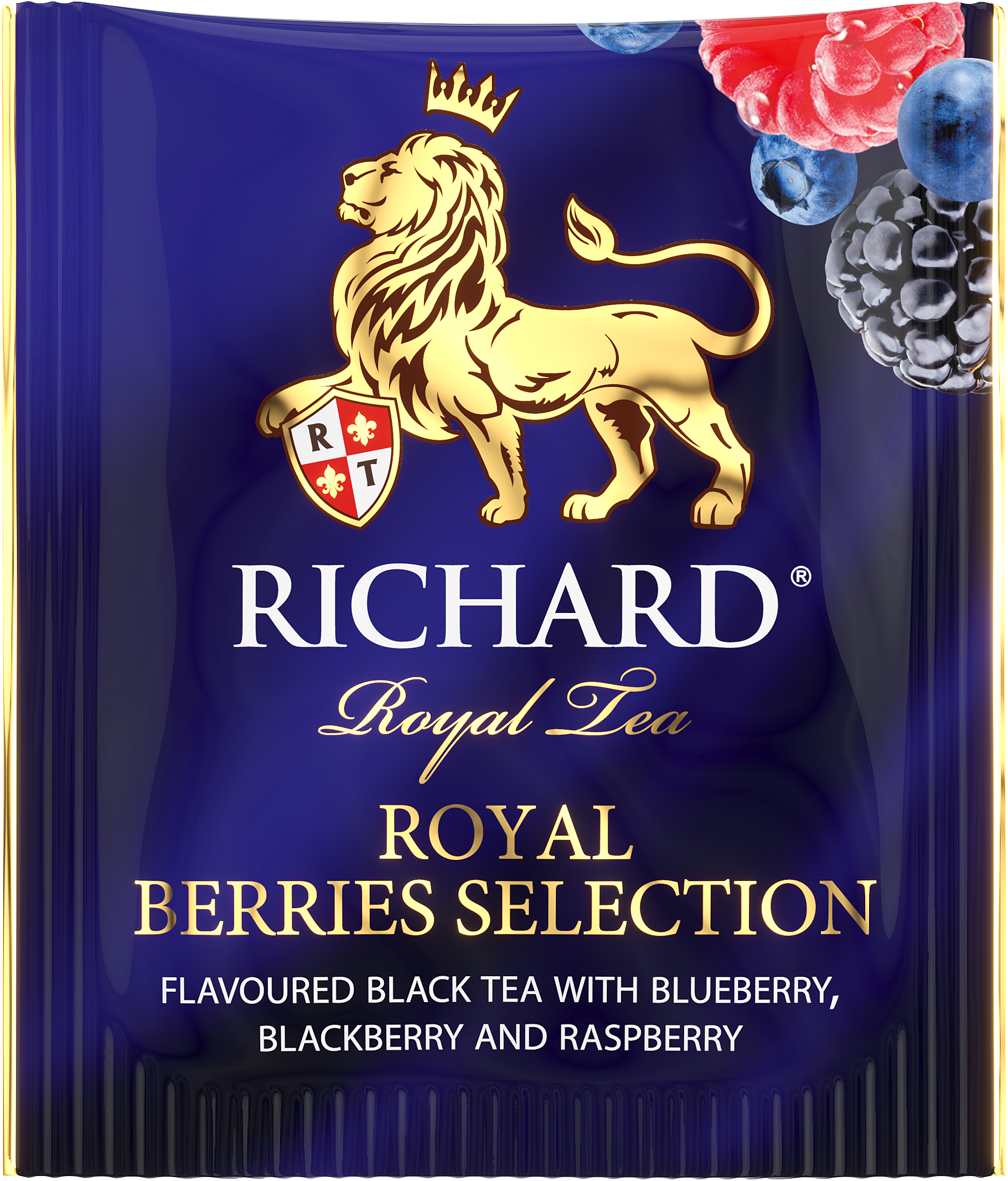 Richard Royal Vegyes bogyósgyümölcsök, ízesített fekete tea, 25 filter x 1,7g