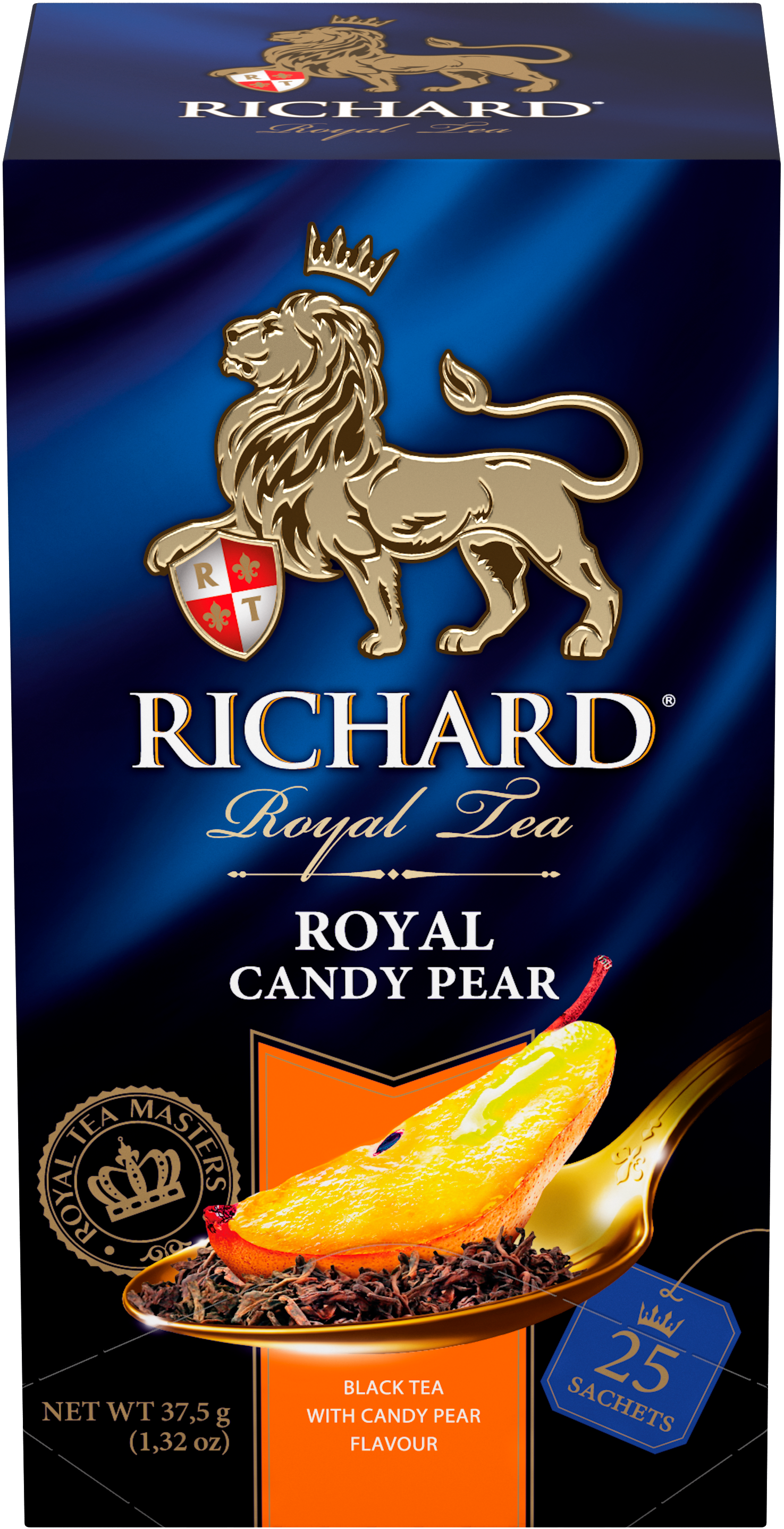 Richard Royal Cukros körte, ízesített fekete tea, filteres. 37,5g - RichardTeavn - vásároljon a 899.00 Ft