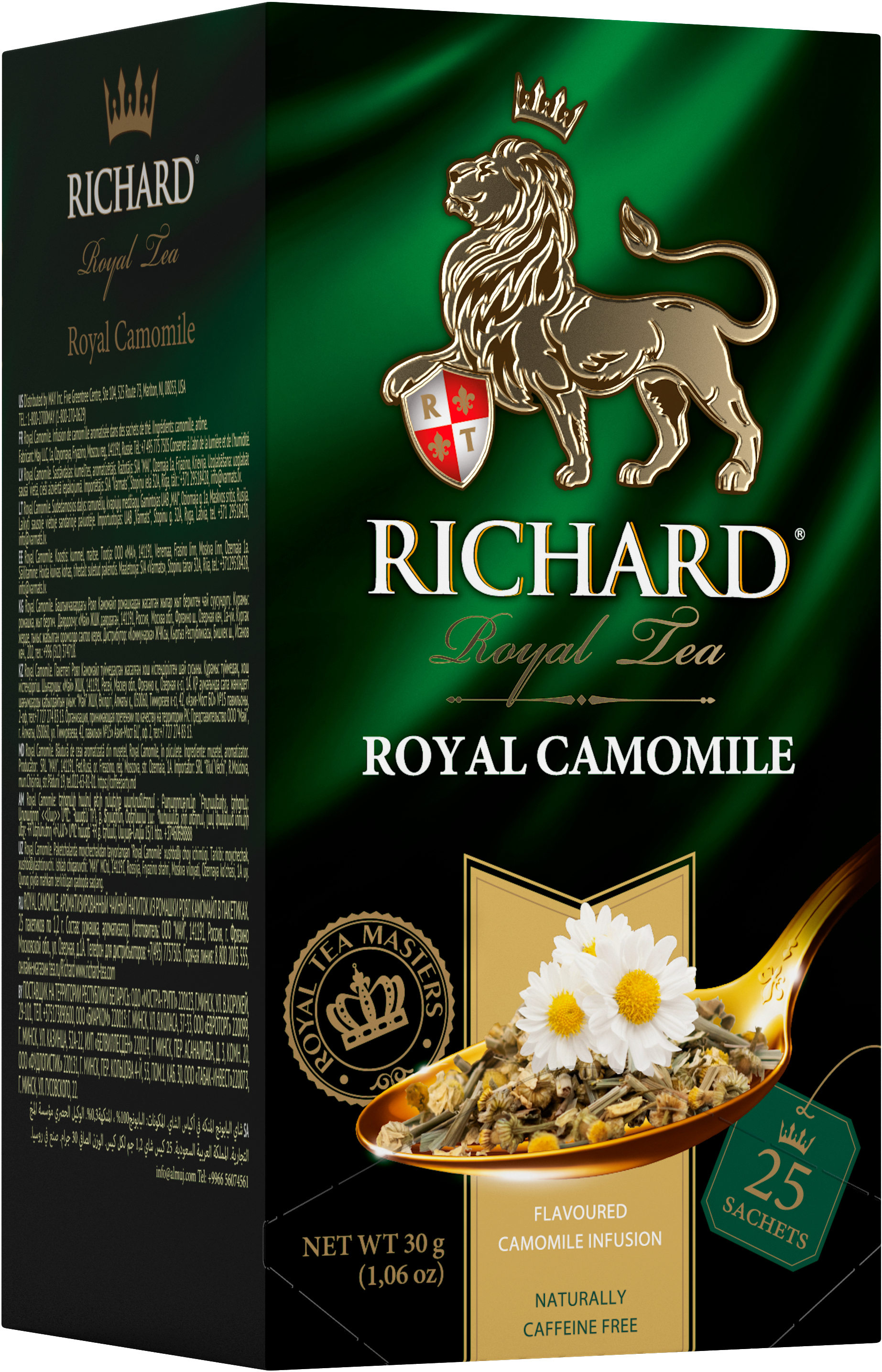 Richard Royal Kamilla, gyógynövényes keverék, filteres, 30g - RichardTeavn - vásároljon a 899.00 Ft