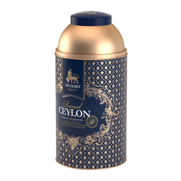 Richard tea "Royal Ceylon", fekete tea, szálas, 300g, "Classic" fémdoboz - RichardTeavn - vásároljon a 6990.00 Ft