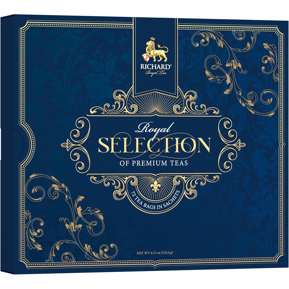 Richard Royal Selection, Premium teák válogatása,  72 filter - 133,6 g - RichardTeavn - vásároljon a 4990.00 Ft