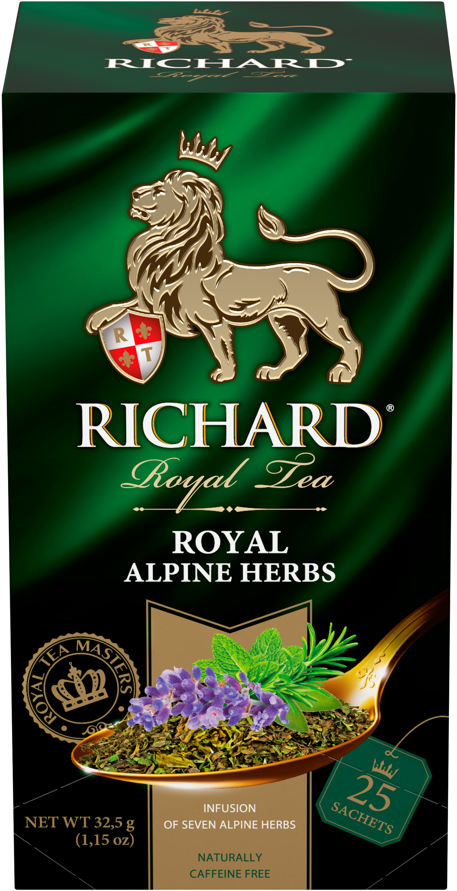 Richard Royal Alpesi Gyógynövények, gyógynövény-keverék, filteres, 32,5g - RichardTeavn - vásároljon a 899.00 Ft