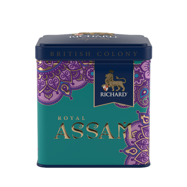 British Colony Royal Assam, fekete szálas tea, 50g, fémdoboz - RichardTeavn - vásároljon a 1690.00 Ft