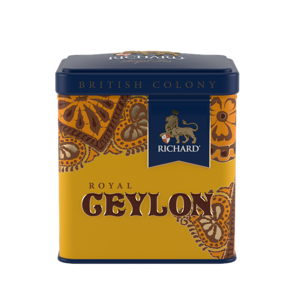 British Colony Royal Ceylon fekete, szálas tea, 50g, fémdoboz - RichardTeavn - vásároljon a 1690.00 Ft