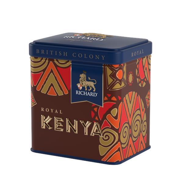 British Colony Royal Kenya fekete, szálas tea, 50g, fémdoboz - RichardTeavn - vásároljon a 1690.00 Ft