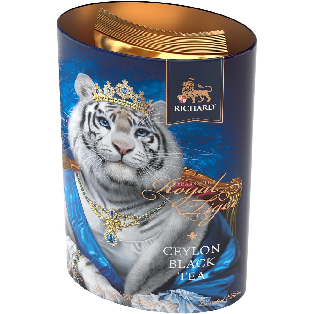 Richard Royal A tigris éve, szálas, fekete tea, 80g, Királynő - RichardTeavn - vásároljon a 2990.00 Ft