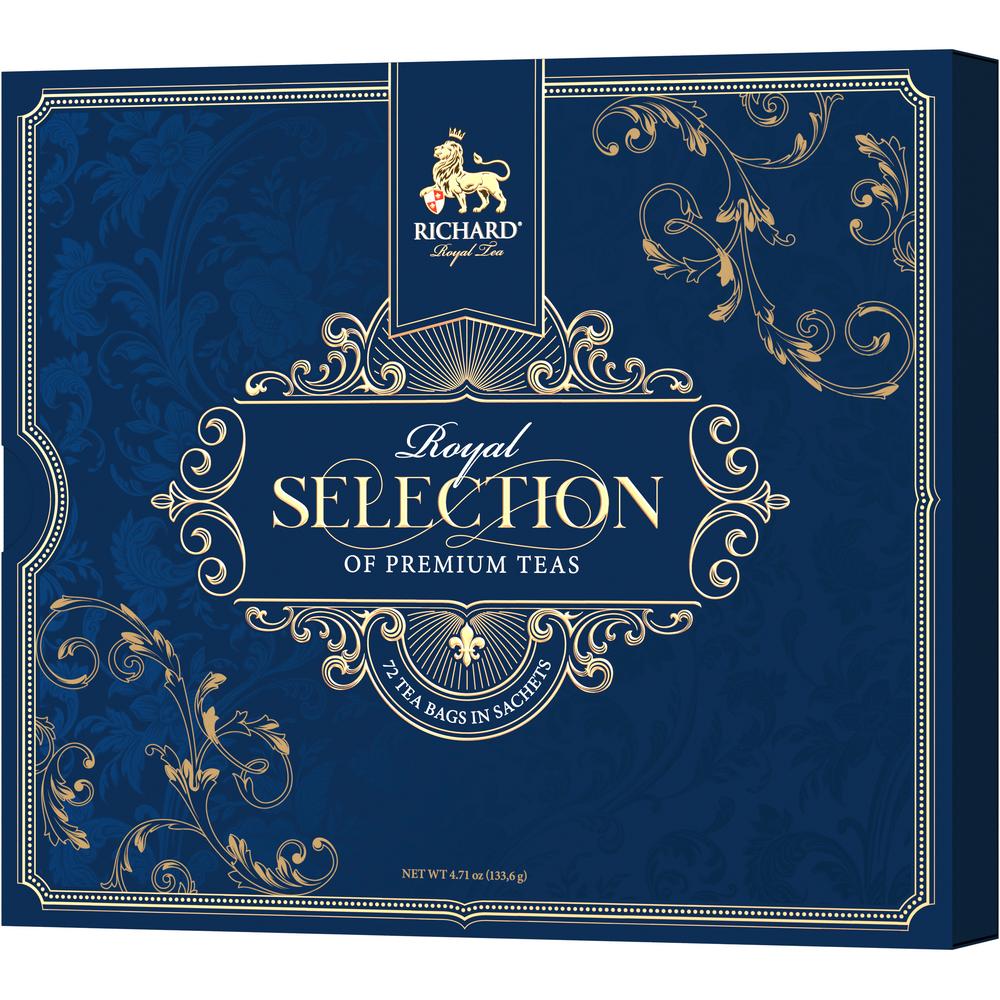 Richard Royal Selection, Premium teák válogatása,  72 filter - 133,6 g - RichardTeavn - vásároljon a 4990.00 Ft