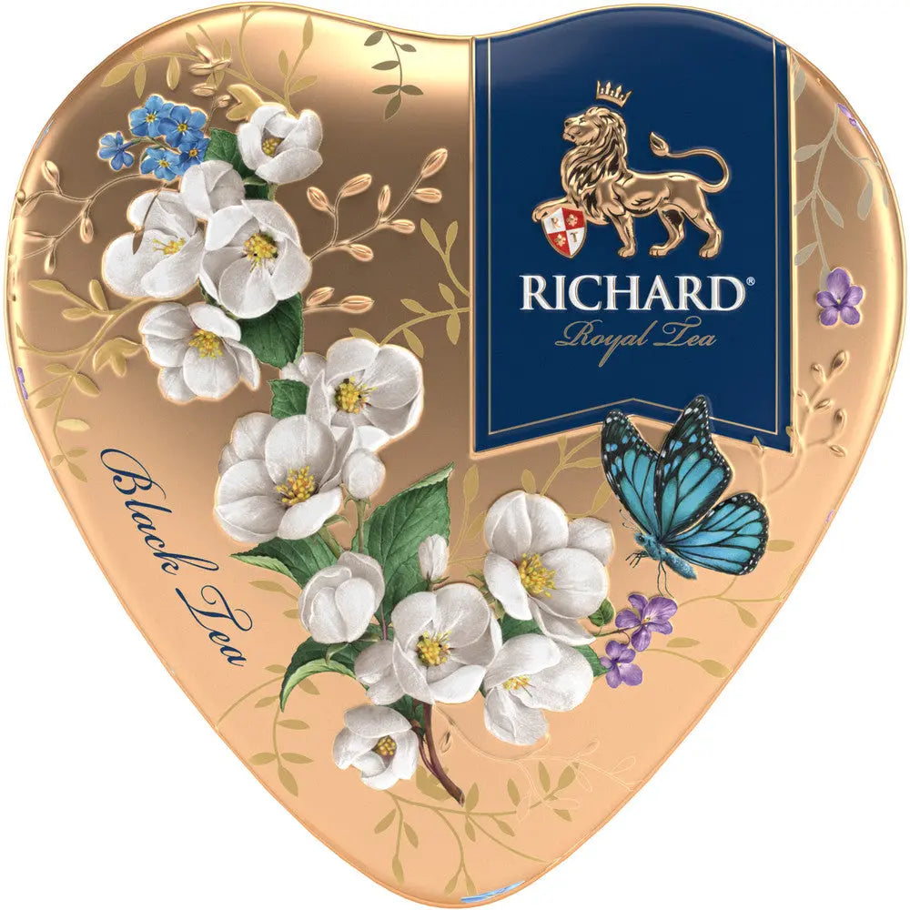 Richard Royal Szív, ízesített fekete tea, szálas, 30gr - RichardTeavn - vásároljon a 1690.00 Ft