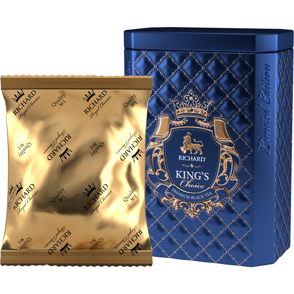 Richard Royal A Király választása, ízesített fekete tea, szálas, 80gr - RichardTeavn - vásároljon a 3990.00 Ft