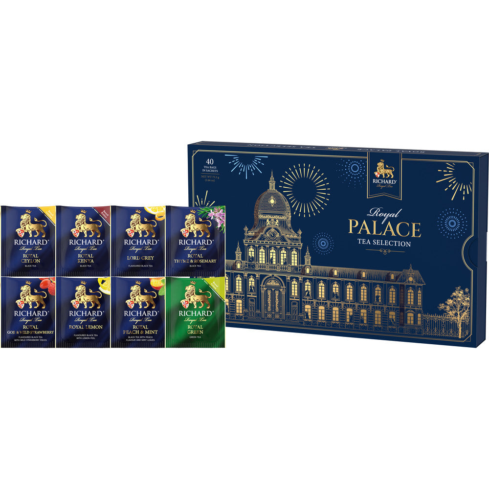 Richard Royal Palota filteres tea-válogatás, 75,5gr BLUE