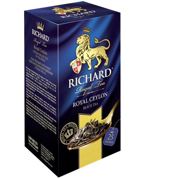 Royal Ceylon fekete tea, filteres, 25x2g - RichardTeavn - vásároljon a 899.00 Ft