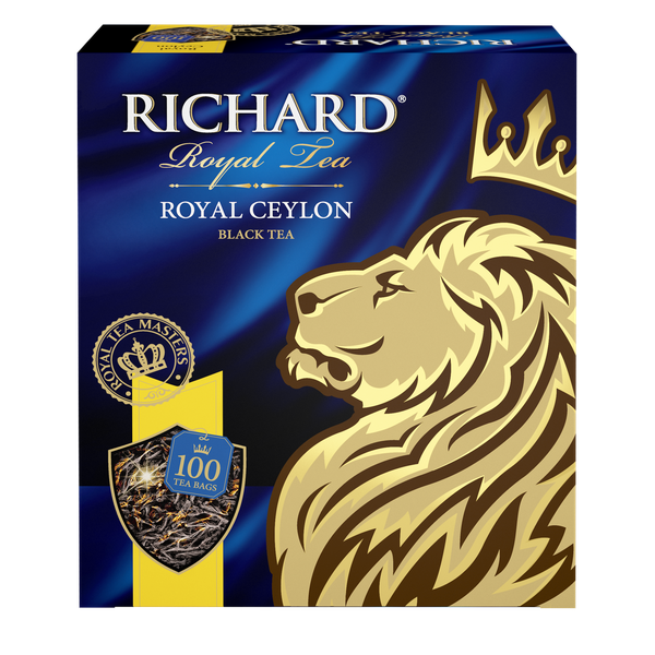 Royal Ceylon fekete tea, filteres, 100x2g - RichardTeavn - vásároljon a 2190.00 Ft