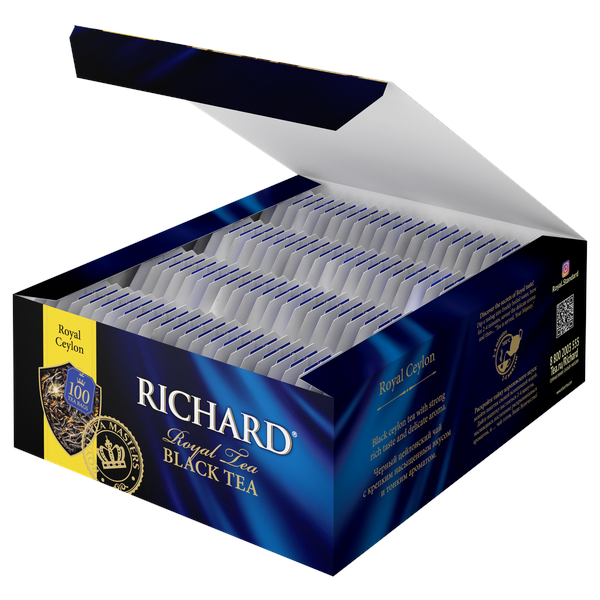 Royal Ceylon fekete tea, filteres, 100x2g - RichardTeavn - vásároljon a 2190.00 Ft