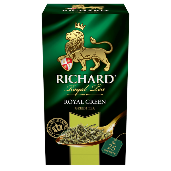 Royal Zöld, zöld tea, filteres, 25x2g - RichardTeavn - vásároljon a 899.00 Ft