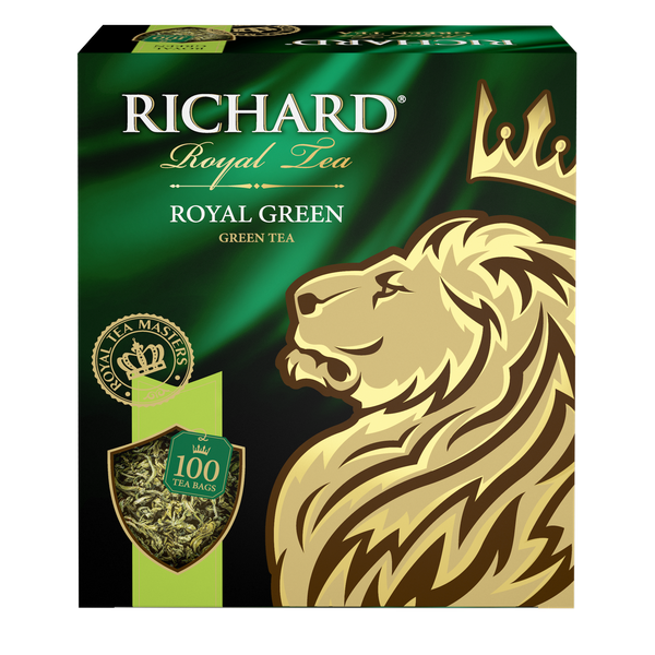 Richard Zöld, zöld tea, filteres, 100x2g - RichardTeavn - vásároljon a 2190.00 Ft