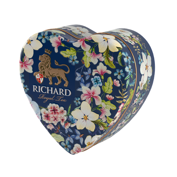 Royal Szív Ízesített, fekete tea, szálas, 30g, KÉK fémdoboz - RichardTeavn - vásároljon a 1690.00 Ft