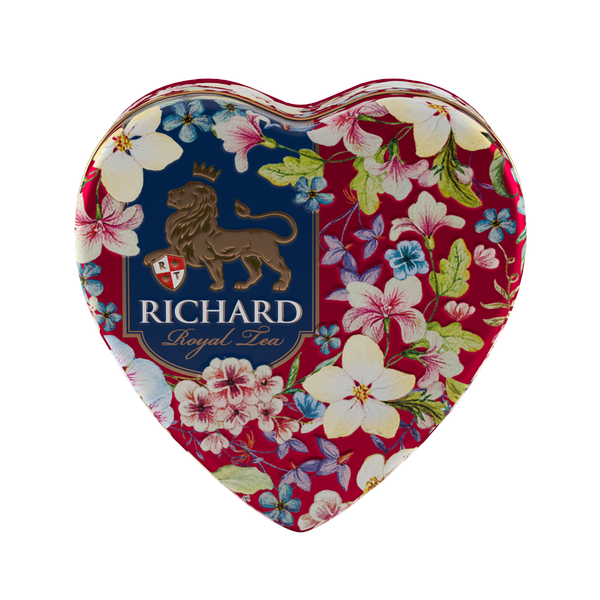 Royal Szív Ízesített, fekete tea, szálas, 30g, PIROS fémdoboz - RichardTeavn - vásároljon a 1690.00 Ft