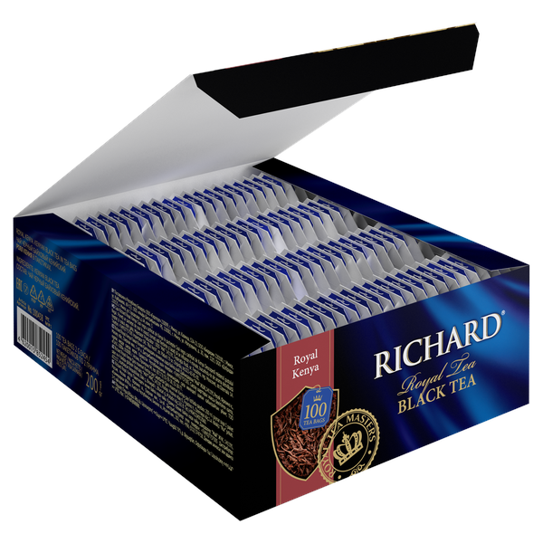 Royal Kenya fekete tea, filteres, 100x2g - RichardTeavn - vásároljon a 2190.00 Ft