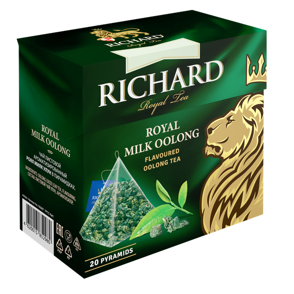 Royal Tejes Oolong ízesített zöld tea, piramis-filter, 20x1,7g - RichardTeavn - vásároljon a 799.00 Ft